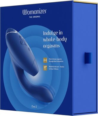 Вакуумный вибратор Womanizer Duo 2 черничный (Blueberry)