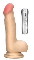 Вибромассажер FleshX 6.5 Vibrator I, Натуральный