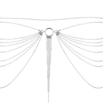 Украшение Bijoux Indiscrets Magnifique Waist Chain - silver, Серебристый