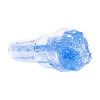 Мастурбатор Fleshlight Turbo Core Blue Ice, оральный секс (глубокое горло), Прозрачный