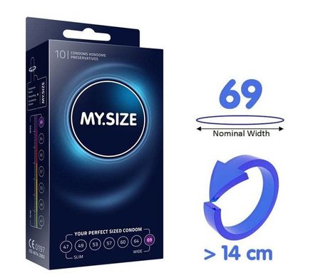 Презервативы My Size / Мой размер 69 mm (10 штук)