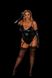 Картинка фото Еротичний костюм кішечки "Грайлива Стефані" XXL, боді, рукавички, без маски інтим магазин Ейфорія