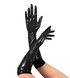 Картинка Глянцевые виниловые перчатки Art of Sex - Lora, размер L, цвет Черный интим магазин Эйфория