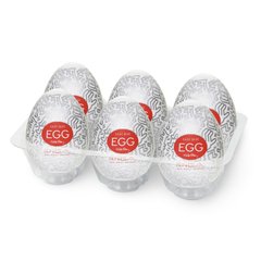 Набір мастурбаторів-яєць Tenga Keith Haring Egg Party (6 яєць)