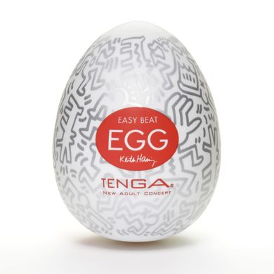 Набір мастурбаторів-яєць Tenga Keith Haring Egg Party (6 яєць)