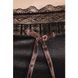 Картинка фото (SALE) Сорочка приталена EVANE CHEMISE black 6XL/7XL - Passion, трусики, з мереживом інтим магазин Ейфорія