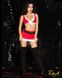 Картинка фото Новорічний еротичний костюм "Сексі Санта" L, спідниця, топ інтим магазин Ейфорія