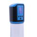 Картинка Автоматическая вакуумная помпа Men Powerup Passion Pump Blue, LED-табло, перезаряжаемая, 8 режимов интим магазин Эйфория