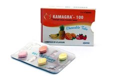 Сосательные таблетки для мужской потенции с фруктовым вкусом Chewable (4 таблетки)