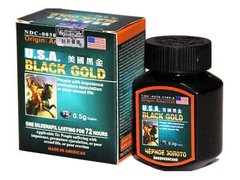 Таблетки для потенции Черное золото / Black Gold (16 таблеток)