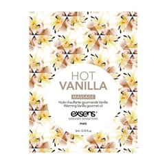 Пробник масажної олії EXSENS Hot Vanilla 3мл