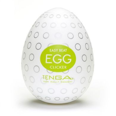 Мастурбатор Tenga Egg Clicker (Кнопка), Белый