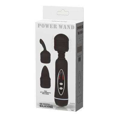 Вібромасажер серії Pretty Love "Power Wand" BW-055002A, Черный