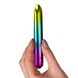 Картинка Вибратор Rocks Off RO-140mm Prism Rainbow интим магазин Эйфория