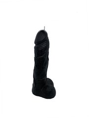 Свічка у вигляді члена Чистий Кайф Black size L, для збуджувальної атмосфери, Черный