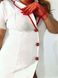 Картинка фото Еротичний костюм медсестри «Старанна Луїза» XL, халатик, шапочка, рукавички, маска інтим магазин Ейфорія