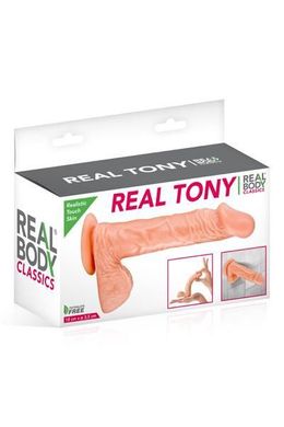 Фаллоимитатор Real Body - Real Tony, Телесный