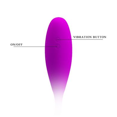 Вібратор "PRETTY LOVE Snaky Vibe" BI-014327, Фиолетовый