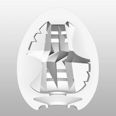 Мастурбатор Tenga Egg Thunder (Молния), Белый