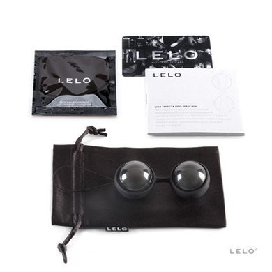 Вагинальные шарики Lelo Luna Beads Noir, Черный