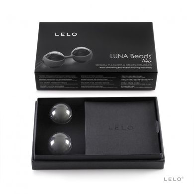 Вагінальні кульки Lelo Luna Beads Noir, Черный