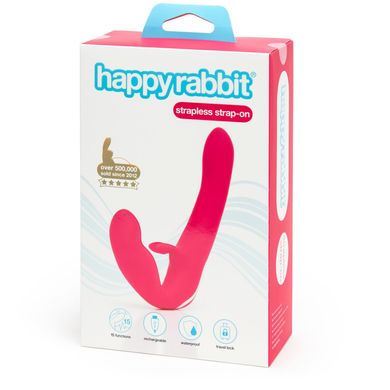 Безремневой страпон Happy Rabbit (Великобританія)