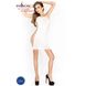 Картинка фото Бодістокінг Passion BS026 white, сукня-сітка на бретелях інтим магазин Ейфорія