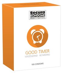 Прозрачные презервативы Secura Good Timer, 100 шт.