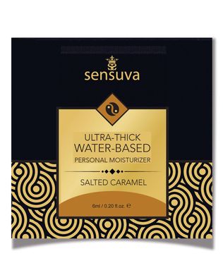 Пробник Sensuva - UltraThick Water-Based Salted Caramel (6 мл)