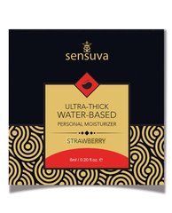 Пробник Sensuva - UltraThick Water-Based Strawberry (6 мл)