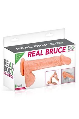 Фаллоимитатор Real Body - Real Bruce, Телесный