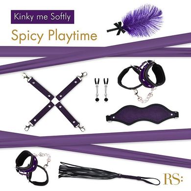 Подарунковий набір для BDSM RIANNE S — Kinky Me Softly Purple: 8 предметів для задоволення