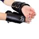 Картинка фото Манжети для підвісу за руки Kinky Hand Cuffs For Suspension з натуральної шкіри, колір чорний інтим магазин Ейфорія