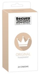Прозрачные презервативы Secura Original, 24 шт.