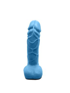 Крафтовое мыло-член с присоской Чистый Кайф Blue size M, Голубой