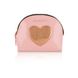 Картинка Романтический набор Rianne S: Kit d'Amour: вибропуля, перышко, маска, чехол-косметичка Pink/Gold интим магазин Эйфория