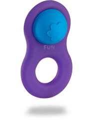 Эрекционное кольцо Fun Factory 8IGHT фиолетово-синее