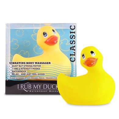 Вибромассажер I Rub My Duckie - Classic Yellow v2.0, Жёлтый