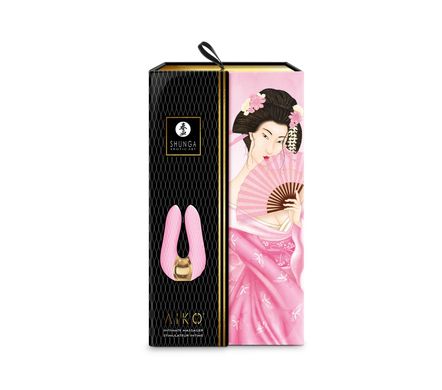 Вибромассажер Shunga - Aiko Intimate Massager Light Pink, Розовый