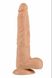 Картинка фото Фалоімітатор з присоскою Alive Long John, діаметр 4 см, ПВХ, конусоподібний інтим магазин Ейфорія