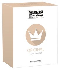 Прозрачные презервативы Secura Original, 100 шт.