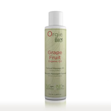 Органічне масажне масло з ароматом грейпфрута GRAPE FRUIT 100 мл Orgie BIO (Бразилія-Португалія)