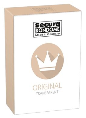 Прозрачные презервативы Secura Original, 1 шт.