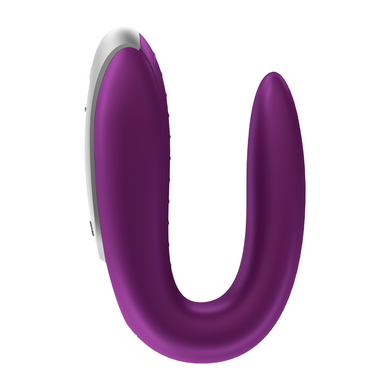 Смарт-вібратор для пар Double Fun колір: фіолетовий Satisfyer (Німеччина)