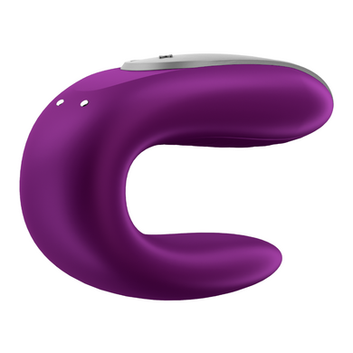 Смарт-вібратор для пар Double Fun колір: фіолетовий Satisfyer (Німеччина)