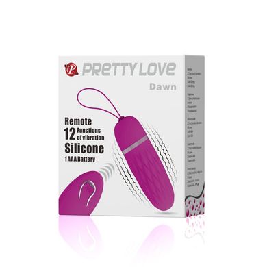 Виброяйцо серии Pretty Love "DAWN" BI-014404W, Фиолетовый