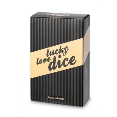 Кубики для еротичної гри LUCKY LOVE DICE від Bijoux Indiscrets (Іспанія)