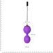 Картинка фото Вагінальні кульки з вібрацією Adrien Lastic Kegel Vibe Purple, діаметр 3,7 см інтим магазин Ейфорія