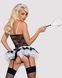 Картинка фото Еротичний костюм покоївки зі спідницею Obsessive Housemaid 5 pcs costume L/XL, чорно-білий, топ з пі інтим магазин Ейфорія