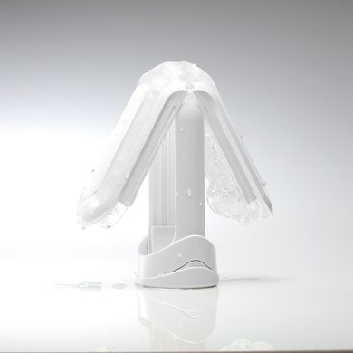 Мастурбатор Tenga Flip Zero White, змінна інтенсивність стимуляції, розкладний